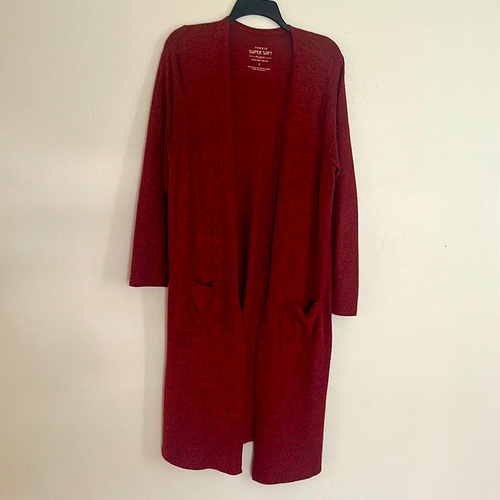 Torrid Super Soft Long cardigan